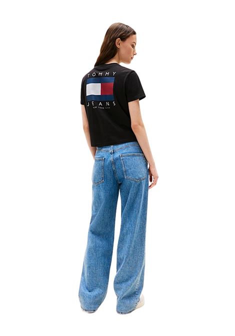t-shirt reg sh tommy us flag ss Tommy Hilfiger | DW0DW21423BDS